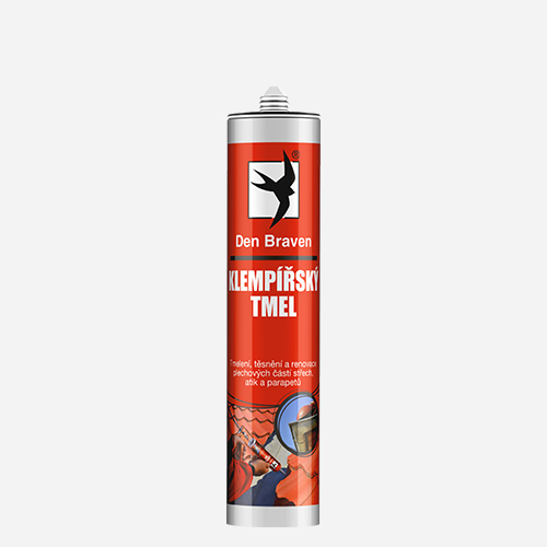 Klempířský tmel, kartuše 310 ml, hnědý