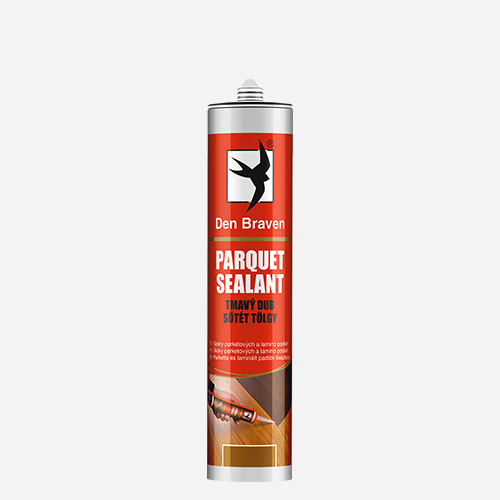 Parketový tmel, kartuše 280 ml, tmavý dub 