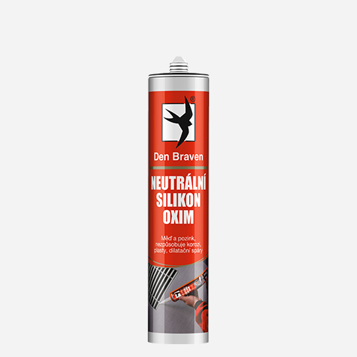 Neutrální silikon OXIM, kartuše 280 ml, transparentní