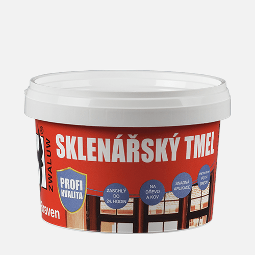 Sklenářský tmel, kelímek 1 kg, béžový
