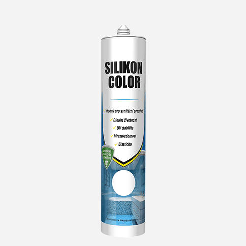 Silikon COLOR, kartuše 280 ml, bílá