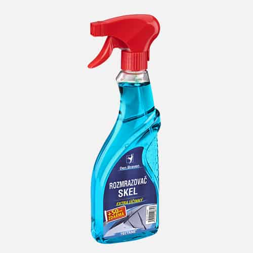 Rozmrazovač skel, láhev s rozprašovačem, 450 ml + 50 ml zdarma