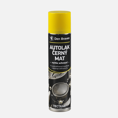 Autolak černý mat, sprej 400 ml