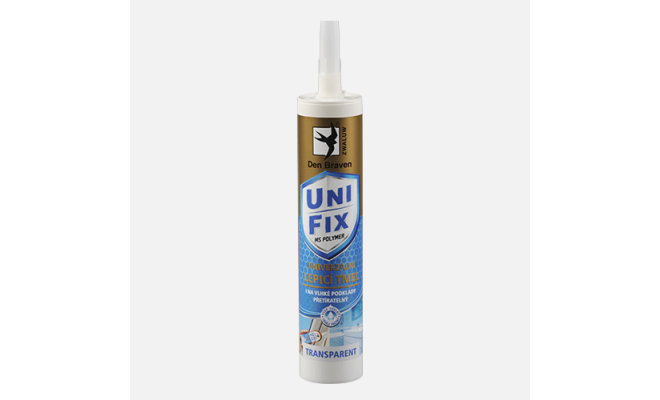 MS UNIFIX CLEAR na všechna tmelení, kartuše 290 ml, transparentní