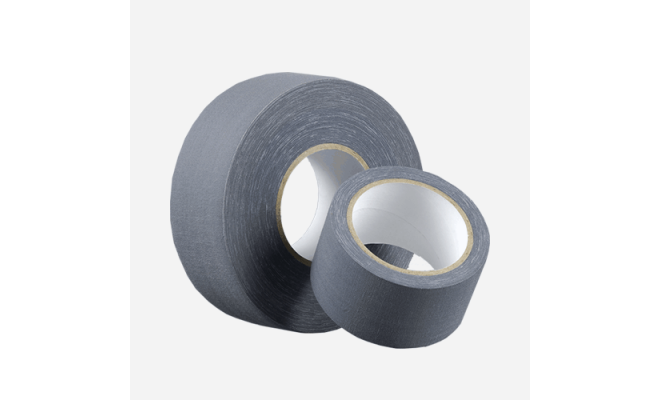 Textilní lemovací páska , 48 mm x 50 m, šedá