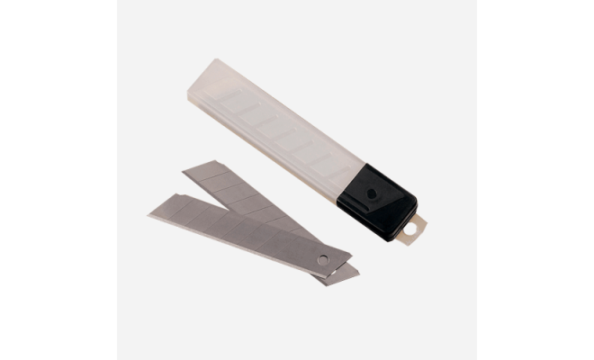 Náhradní výměnné čepele pro odlamovací nůž, EXCELENT, 25 mm, 10 ks