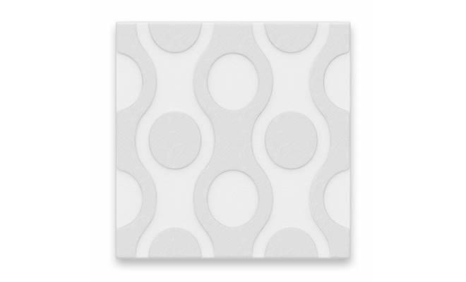 Dekorativní polystyrenová deska 3D BREEZ 98S šedá (50 x 50 cm) 2 m2