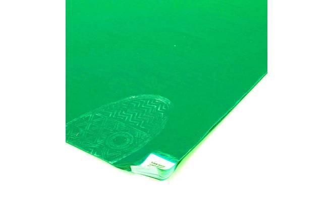 Zelená lepící dezinfekční dekontaminační rohož Sticky Mat, FLOMA - délka 60 cm a šířka 115 cm - 60 listů