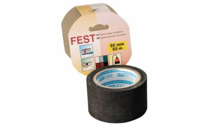 Páska kobercová 50mmx50m textilní ŠE FEST TAPE